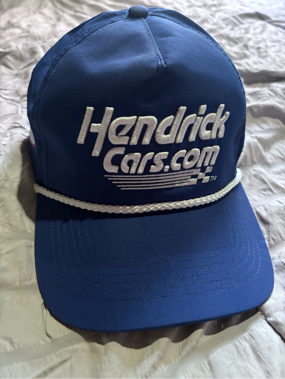 Hendrick Cars Blue Rope-Front Baseball Cap
